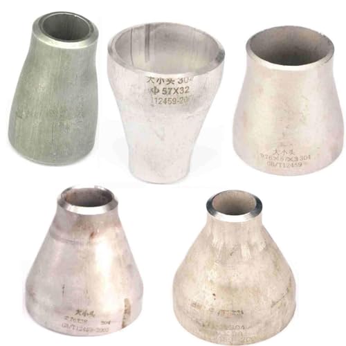 Konzentrische Reduzierrohrverschraubungen aus Edelstahl 304 – 18/20/25/27/32/34/38 mm geschweißte Tri-Clamp-Reduzierstücke(27x18mm) von QNZTUZLON