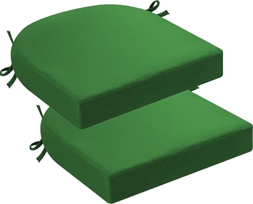 Gartenstuhlkissen 50x50 45x45 40x40 4er Set Stuhlkissen Stuhl 5/8cm Dick Sitzkissen Stühle In Haus Garten Sitzpolster Outdoor Indoor Auflage for Esszimmerstuhl Oder Küche(Grass Green,40x47x5cm 2pcs) Gartenstuhlkissen 50x50 45x45 40x40 4er Set Stuhlkissen Stuhl 5/8cm Dick Sitzkissen Stühle In Haus Garten Sitzpolster Outdoor Indoor Auflage for Esszimmerstuhl Oder Küche(Grass Green,40x47x5cm 2pcs) von QOEUIUJ