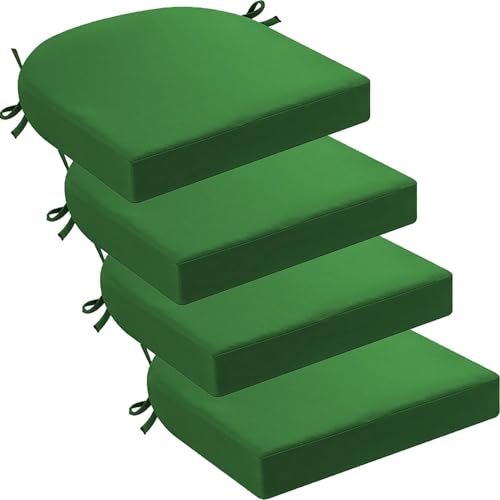 Gartenstuhlkissen 50x50 45x45 40x40 4er Set Stuhlkissen Stuhl 5/8cm Dick Sitzkissen Stühle In Haus Garten Sitzpolster Outdoor Indoor Auflage for Esszimmerstuhl Oder Küche(Grass Green,45x45x8cm 4pcs) Gartenstuhlkissen 50x50 45x45 40x40 4er Set Stuhlkissen Stuhl 5/8cm Dick Sitzkissen Stühle In Haus Garten Sitzpolster Outdoor Indoor Auflage for Esszimmerstuhl Oder Küche(Grass Green,45x45x8cm 4pcs) von QOEUIUJ
