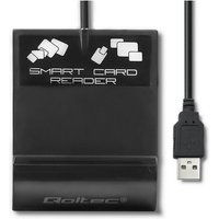 Qoltec 50636 Intelligenter Smart ID Chipkartenleser SCR-0636 USB Typ C Qoltec 50636 Intelligenter Smart ID Chipkartenleser SCR-0636 USB Typ C von QOLTEC