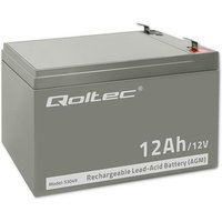 Qoltec AGM Batterie 12V 12Ah Wartungsfrei Effizient LongLife für USV, Sicherheit Qoltec AGM Batterie 12V 12Ah Wartungsfrei Effizient LongLife für USV, Sicherheit von QOLTEC
