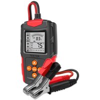 Qoltec Digitaler Batterietester mit LCD-Display 12V 24V 3Ah-200Ah von QOLTEC