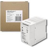 Qoltec Hutschienen-Netzteil 96W 24V 4A Weiß Schlank Qoltec Hutschienen-Netzteil 96W 24V 4A Weiß Schlank von QOLTEC