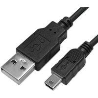 Qoltec Kabel USB A Stecker Mini USB B Stecker 1,8m von QOLTEC