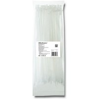 Qoltec Kabelbinder 4,8300mm 100 Stück Nylon66 UV Weiß von QOLTEC