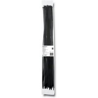 Qoltec Kabelbinder 4,8500mm 50 Stück Nylon66 UV Schwarz Qoltec Kabelbinder 4,8500mm 50 Stück Nylon66 UV Schwarz von QOLTEC