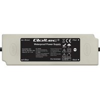 Qoltec LED-Schaltnetzteil IP67 150W 12V 12,5A Wasserdicht Weiß Qoltec LED-Schaltnetzteil IP67 150W 12V 12,5A Wasserdicht Weiß von QOLTEC