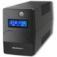 Qoltec Line Interactive USV Monolith 850 VA 480 W LCD USB RJ45 Qoltec Line Interactive USV Monolith 850 VA 480 W LCD USB RJ45 von QOLTEC