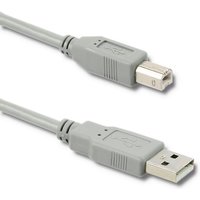 Qoltec USB 2.0 Kabel A Stecker B Stecker 1m Qoltec USB 2.0 Kabel A Stecker B Stecker 1m von QOLTEC
