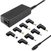 Qoltec Universal 45W Laptop-Netzteil Automatisch MultiPlug 8 Stecker + Stromkabel Qoltec Universal 45W Laptop-Netzteil Automatisch MultiPlug 8 Stecker + Stromkabel von QOLTEC
