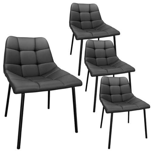 QOPIGFBN Esszimmerstühle 4er Set, Küchenstühle gepolstert,Ergonomische Stühle Esszimmer Kunstleder, Küchenstühle Modern mit Metallfüßen, Gepolsterter Esstisch Stühle Geeignet für Wohnzimmer Küche QOPIGFBN Esszimmerstühle 4er Set, Küchenstühle gepolstert,Ergonomische Stühle Esszimmer Kunstleder, Küchenstühle Modern mit Metallfüßen, Gepolsterter Esstisch Stühle Geeignet für Wohnzimmer Küche von QOPIGFBN