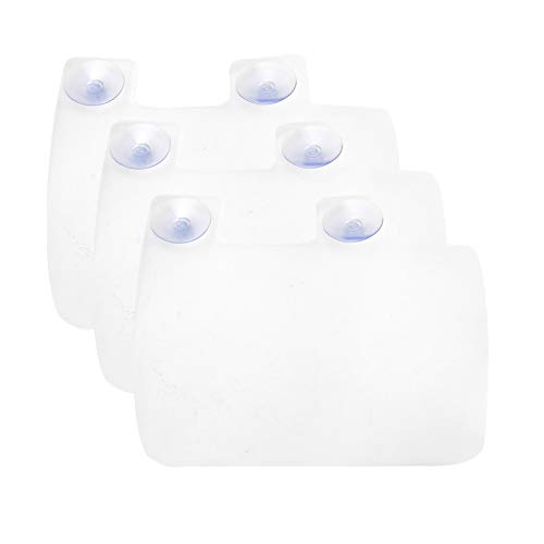 Spritzschutz für die Küchenspüle, 3 Stück, Spülbeckenschutz mit angebrachtem Saugnapf, spritzwassergeschützte Halteplatte, Wasserabscheider (Größe: 3 Stück) von QOTSTEOS