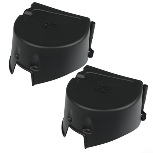 1 Paar Schutzschilde für Traktor Rasenmäher Decks kompatibel mit D100 D105 D110 D120 D125 inkl. RH GY21773 und LH GY21084 Ersatzteile von QOXEZY