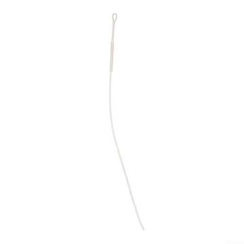10 Stück für geflochtene Schlaufenverbinder, entworfen für Fliegenfischschnüre, stark und zuverlässig (weiß, 9 kg) von QOXEZY