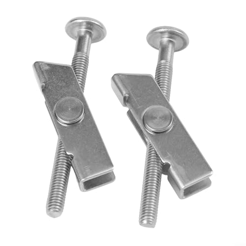 2 Stück WC-Sitz-Befestigungsschrauben, zuverlässige Edelstahlschrauben für lange Lebensdauer 2 Stück WC-Sitz-Befestigungsschrauben, zuverlässige Edelstahlschrauben für lange Lebensdauer von QOXEZY