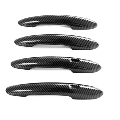 ABS-Türgriffabdeckungen für Mini Cooper S und Cooper S für Cabrio 2025 5D-Modelle, mit Kohlefaser-Design für zuverlässigen Schutz und Aussehen von QOXEZY