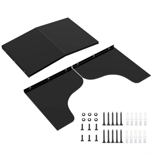 Auto Schutz Dachabdeckung Wetterschutz für Ladestation Wandmontage EV Charger Box Shield Allwetter Aluminium Wasserdichtes Design mit Drainage von QOXEZY