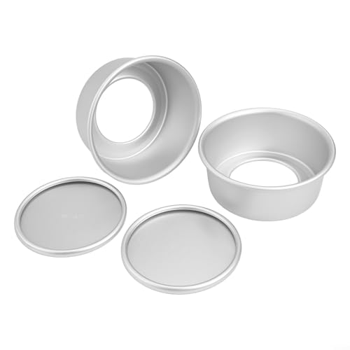 Baking Made Fun Mini-Kuchenform-Set, rund, leicht zu lösen, 5-teilig von QOXEZY