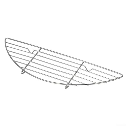 Edelstahl-Grill-Dampfgarer zum Kochen im Freien, ideal für Camping und Picknicks (37 x 11 cm) von QOXEZY