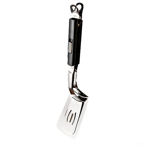 Effiziente verstellbare Zange mit Schiebeschnalle für Lebensmittelmanagement in Küche und Kochen im Freien (schwarz) von QOXEZY