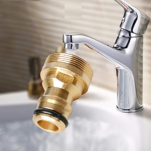 Effizienter Messing-Wasserhahn-Schnellverbinder mit Konstruktion für lang anhaltende Leistung von QOXEZY