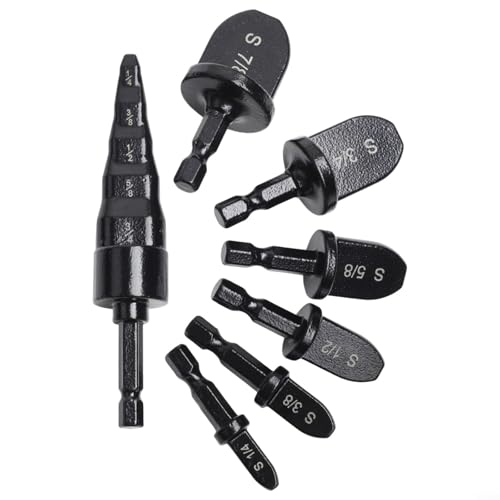 Effizientes 7-teiliges Kupferrohr-Expander-Set mit essentiellen Bohrern für Reparaturen (B) von QOXEZY