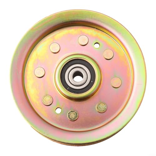 Flache Spannrolle für 38 54 Zoll Rasenmäher, ersetzt 753 08068A, 756 04129B, hohe Haltbarkeit Flache Spannrolle für 38 54 Zoll Rasenmäher, ersetzt 753 08068A, 756 04129B, hohe Haltbarkeit von QOXEZY