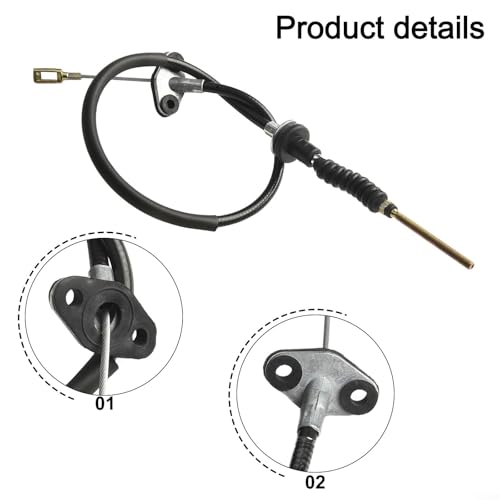 Kupplungssteuerkabel, kompatibel mit Spark M300 Modellen von 2009 bis 2015, nicht verformendes Material verwendet von QOXEZY