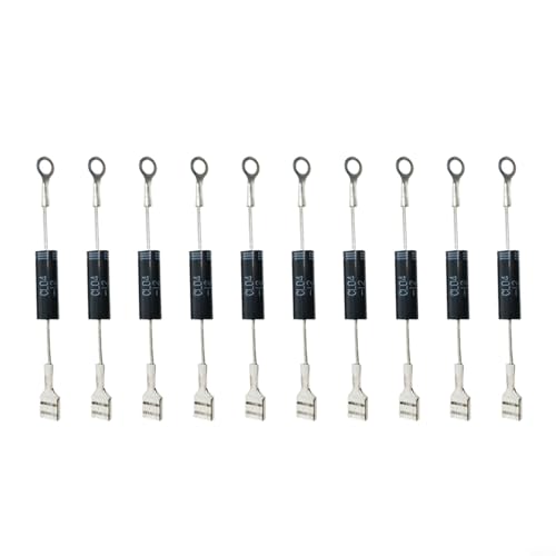 Maximieren Sie die Lebensdauer Ihrer Mikrowelle mit diesem Set von 10 unidirektionalen CL0412 Reparaturdioden (10 Stück) von QOXEZY