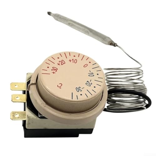 Mechanischer Drehthermostat für Kühlschränke Präzise Temperaturregulierung Mechanischer Drehthermostat für Kühlschränke Präzise Temperaturregulierung von QOXEZY