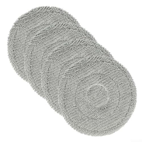 Mikrofaser-Wischmopp-Pads für Mova E30 Ultra Saugroboter, waschbares, wiederverwendbares Reinigungstuch, effektiv auf allen Böden (4 Stück) von QOXEZY