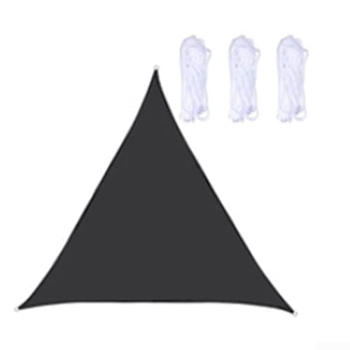 Outdoor-Schattierungsnetz aus Oxford-Stoff, 300 cm, für Garten, Pool und Terrasse, Entspannung (schwarz) von QOXEZY
