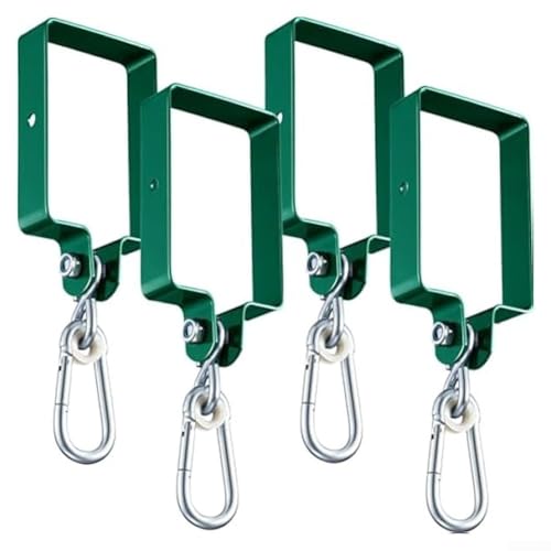 Outdoor-Schaukel-Set Zubehör für lang anhaltende Leistung in verschiedenen Konfigurationen (4 Stück) von QOXEZY