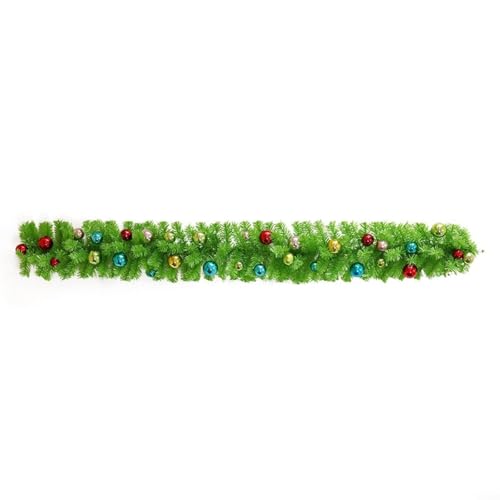 PVC-Weihnachtsreben-Dekoration für weihnachtliches Schreibtisch-Layout, verleiht Zuhause und Büro eine festliche Atmosphäre von QOXEZY