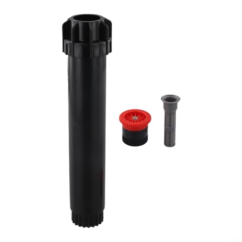 Pop-up-Sprinklerkopf mit 360-Grad-Drehung für anpassbare Gartenbewässerung und gleichmäßige Wasserverteilung (grün) von QOXEZY