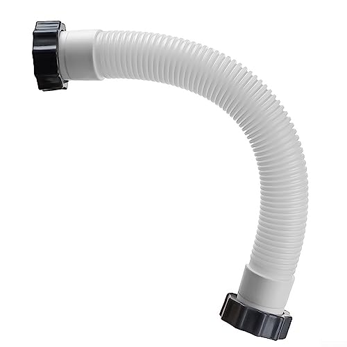 QOXEZY 1/2/4 Stück Pool Sandfilter Pumpenschlauch 11535 Verbindungsschlauch für Intex 16 Zoll Filterpumpe Sole-System & Sandfilter für 26371CA 28647EG Soft-Sided Pools von QOXEZY