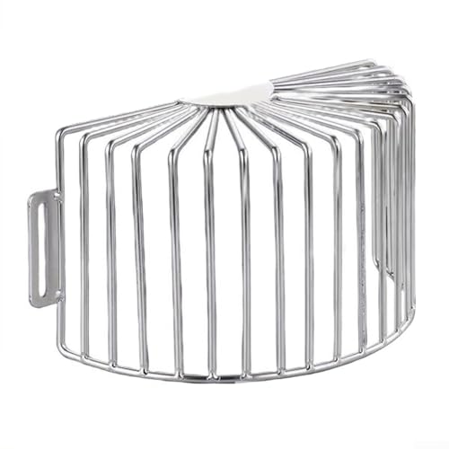QOXEZY 304 Edelstahl Bodenablaufabdeckung Dachrinnenfilter Sieb Seitenablauf Eckablaufgitter Anti-Block-Design Mehrere Größen für Home Drainage System (210 mm) von QOXEZY