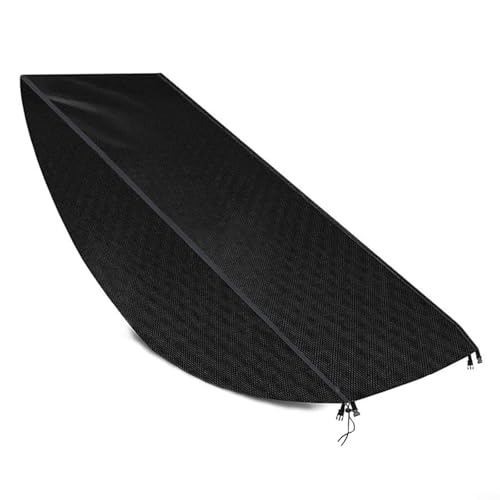 QOXEZY Abdeckung für Gartenmöbel, wasserdicht, UV-beständig, 210D-Oxford-Gewebe, Schutz für Gartenmöbel, Doppelnähte, für Sonnenliegen, Liegestuhl, Holzliege, 155 x 65 x 95 cm von QOXEZY