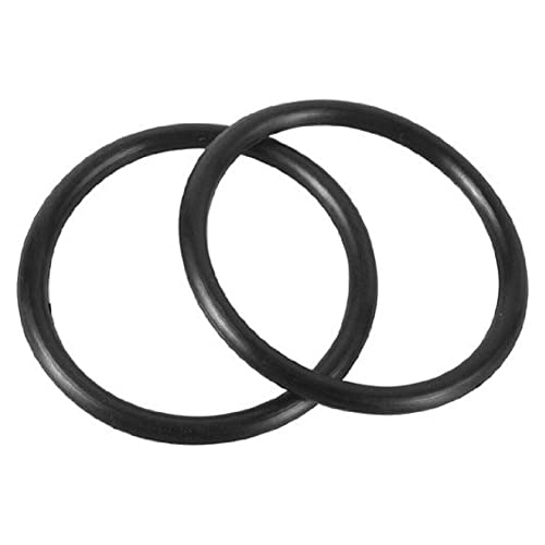 QOXEZY Gummi-O-Ring-Schlauch für Intex Kolbenventile, 2,5 cm Schlauch-O-Ringe, Anschlüsse für 10262 für Modelle 635, 633, 51 und 520R Filterpumpen, 2 Stück von QOXEZY