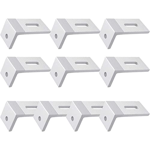 QOXEZY HpLive 10pcs 90° Alu Winkel Verbindungswinkel Kreuzverbund Solar von QOXEZY