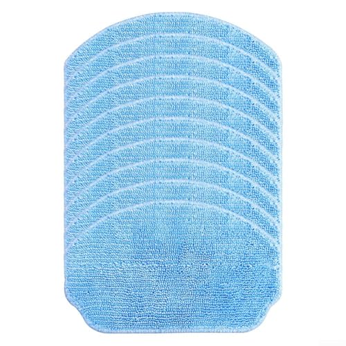 QOXEZY Mikrofaser-Wischtuch-Set für Nedis WIFIVCR001CBK Saugroboter, 4 oder 10 Ersatztücher (10 Stück) von QOXEZY
