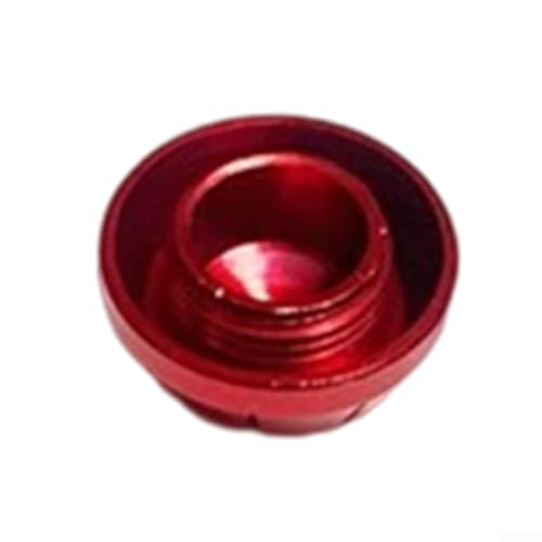 QOXEZY Staubmutterabdeckung für Angelrollen, kompatibel mit DAIWA für Cygnus LBD, unverzichtbares Metallzubehör für Modifikationen (rot) von QOXEZY