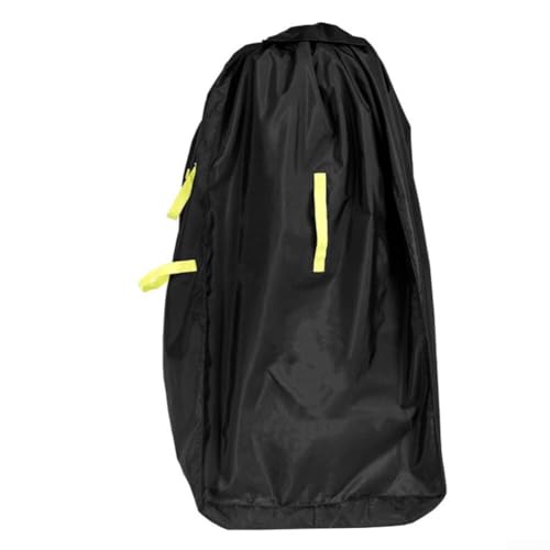 Reisetasche für Autositz und Kinderwagen mit wasserdichter Schutzhülle, Kordelzug und zwei Tragemöglichkeiten, inklusive Rucksackgurten (grün) von QOXEZY