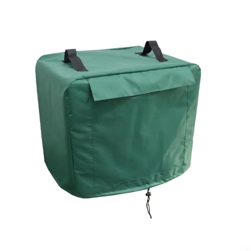 Schutzhülle mit Tasche für Pizzaöfen, atmungsaktiv und wasserabweisend, aus Oxford-Gewebe 210D/420D zum Schutz vor Staub und Sonne (210D Tintengrün) von QOXEZY