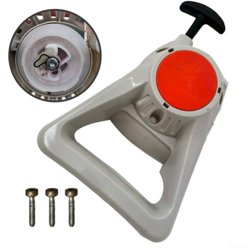 Seilzugstarter mit Schraube Ersatzteil 4182 190 4001 für HT102 HT103 HT105 HT131 Modelle kompatibel mit HT132 HT133 HT134 HT135 Ausrüstung von QOXEZY