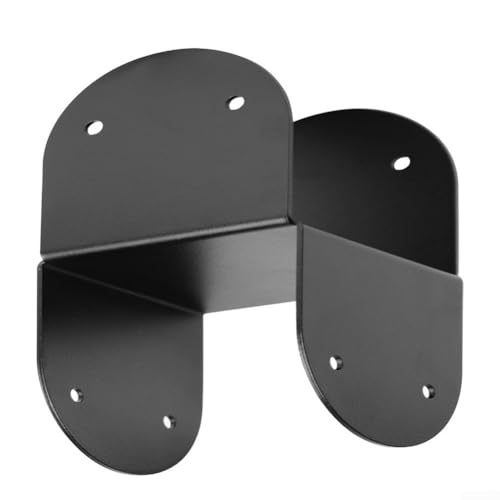 Sichere Metallhalterung für 4 x 4 Pfosten, perfekt für DIY-Projekte im Freien (2 Stück) von QOXEZY