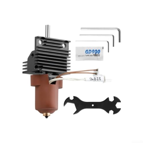 Smooth Printing Solutions Extruder Hot End Kit mit fortschrittlicher Wärmeleitfähigkeit und kompatibel mit mehreren Filamenttypen Smooth Printing Solutions Extruder Hot End Kit mit fortschrittlicher Wärmeleitfähigkeit und kompatibel mit mehreren Filamenttypen von QOXEZY