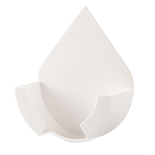 Stabiler Espressohalter, Wandregal, praktisches Design für organisiertes Kaffee-Zubehör (weiß) von QOXEZY