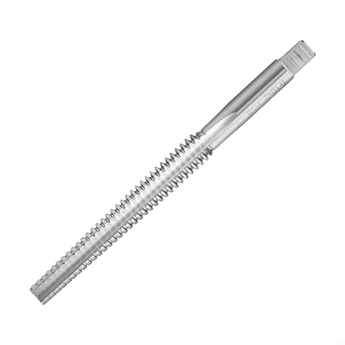 Trapezgewindebohrer, metrisch, TR10 x 2 mm, 110 mm, robustes manuelles Werkzeug für Rechtshänder Trapezgewindebohrer, metrisch, TR10 x 2 mm, 110 mm, robustes manuelles Werkzeug für Rechtshänder von QOXEZY