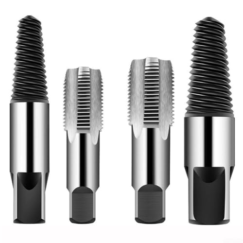 Wasserrohr-Extraktionswerkzeug-Set mit Doppelkopf-Wasserhahn-Ventil-Reparaturoptionen (10,2 cm Reparaturhahn) von QOXEZY
